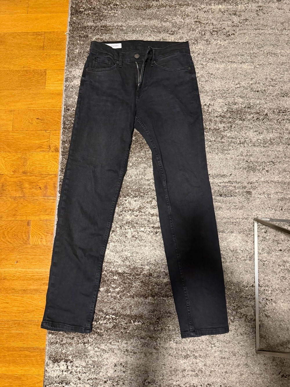 Zara Men's Black Skinny Jeans
